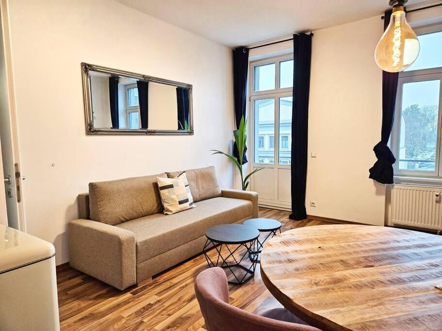 Zentrales 2 Raum Apartment Drážďany Exteriér fotografie